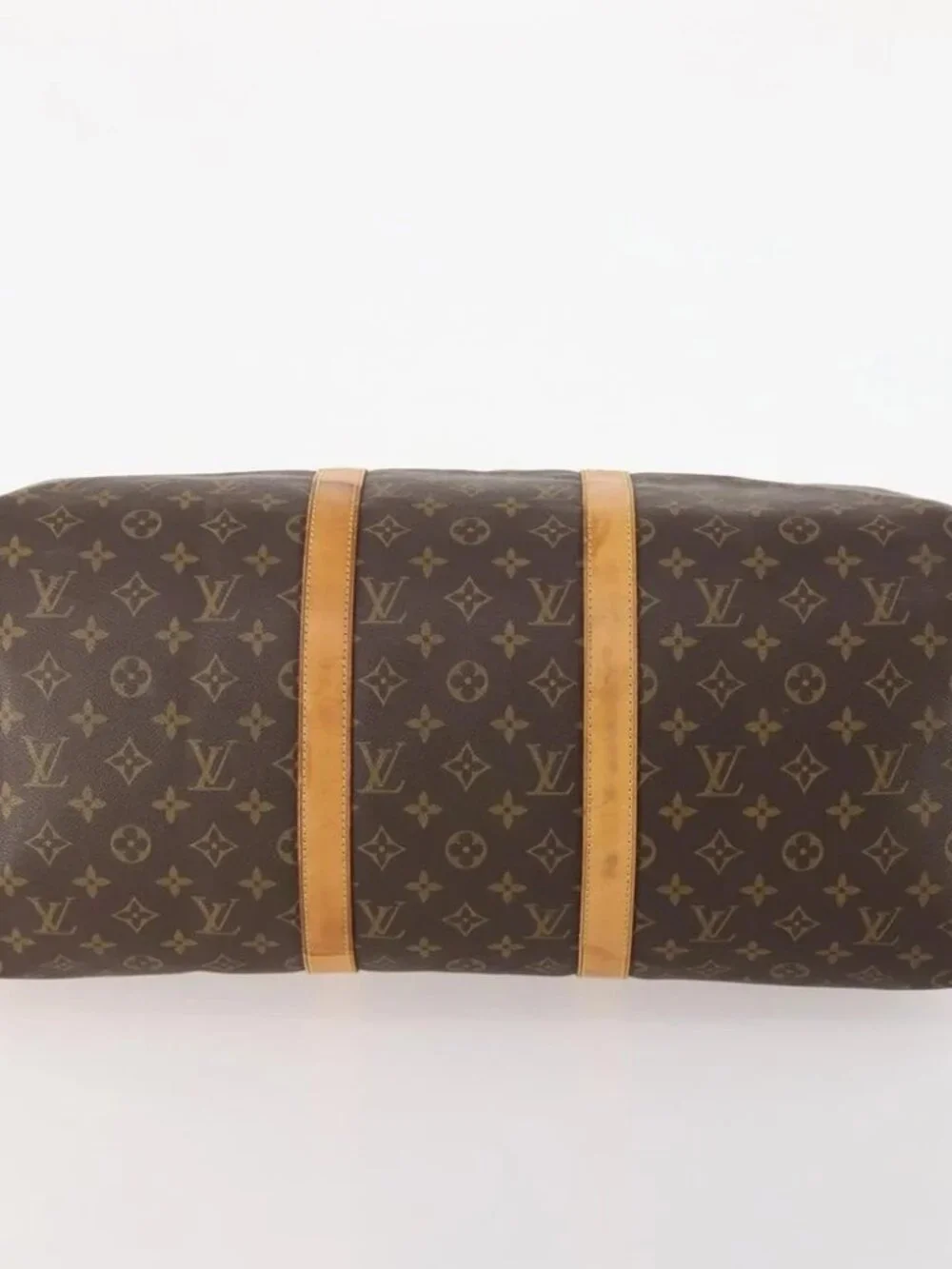 LOUIS VUITTON Monogram Keepall 50 Boston Bag M41426 LV Auth ka4456